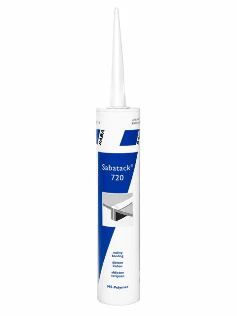 Mastic-colle polymère SABA 720 NOIR